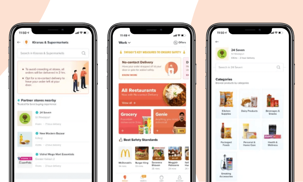 Swiggy Launches with Grocery Delivery Segment