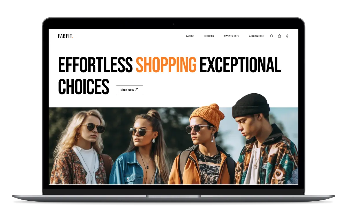 Website Features App Screen