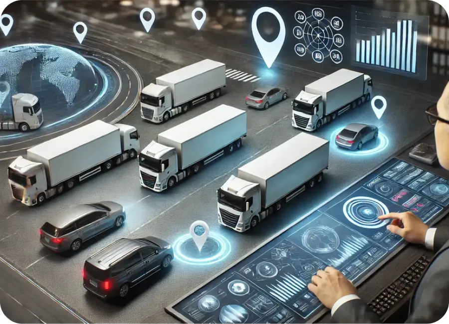 Fleet and telematics software interface
