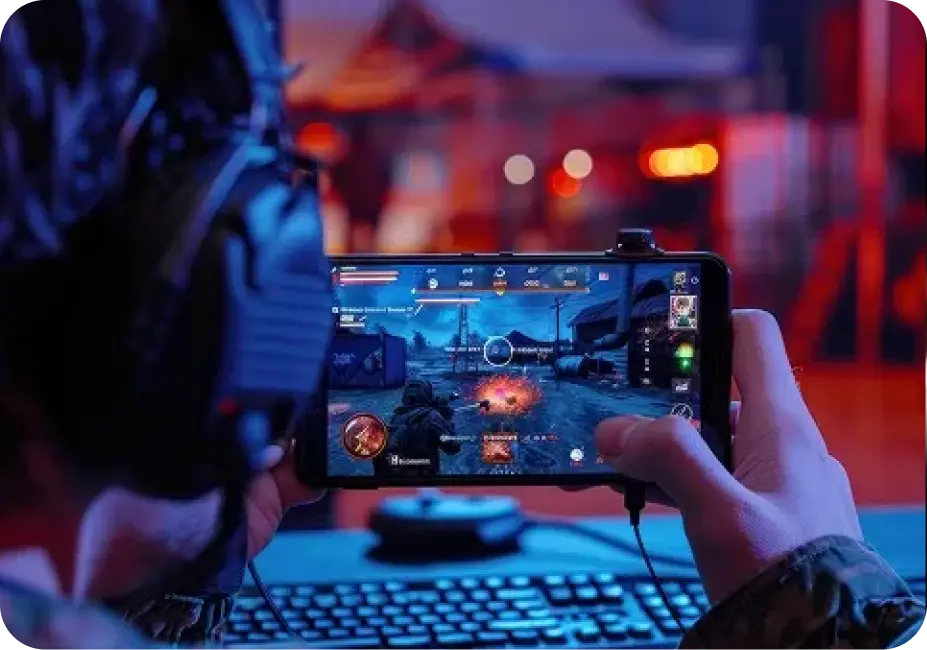 Gaming and interactive entertainment app