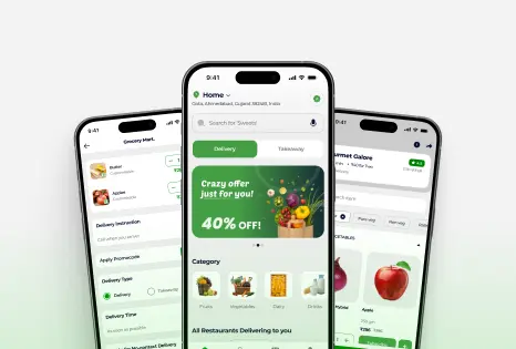 Grocery delivery app development