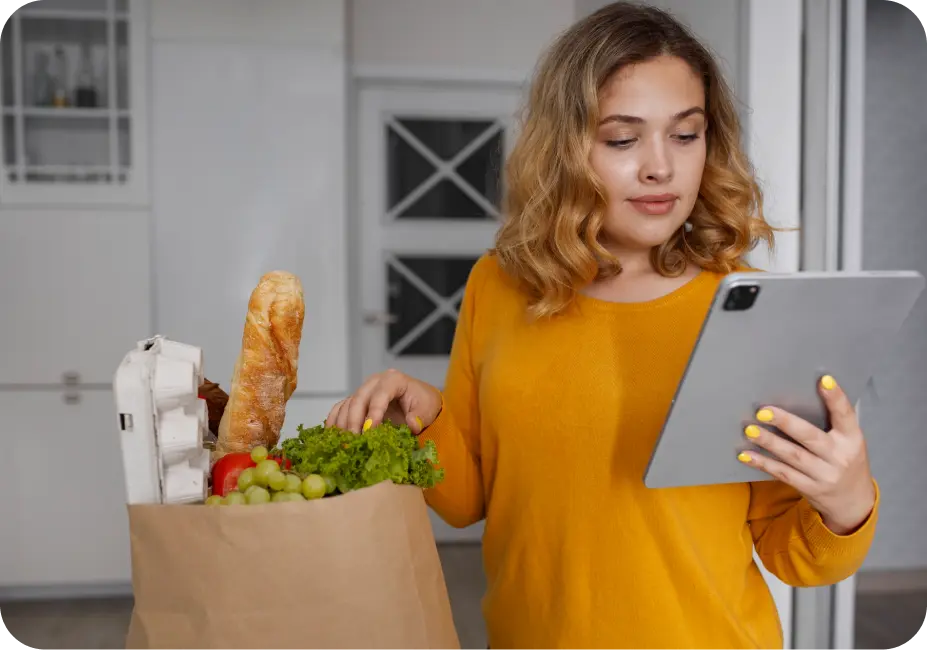 Food and grocery e-commerce delivery platform