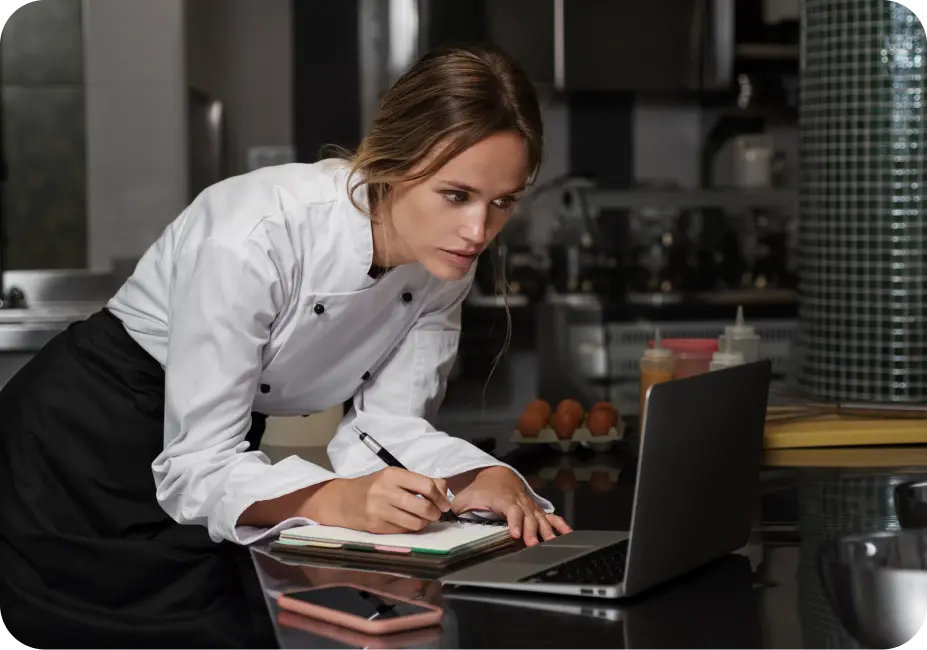 Hotel management software interface
