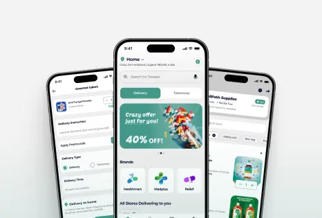 Medicine delivery app development